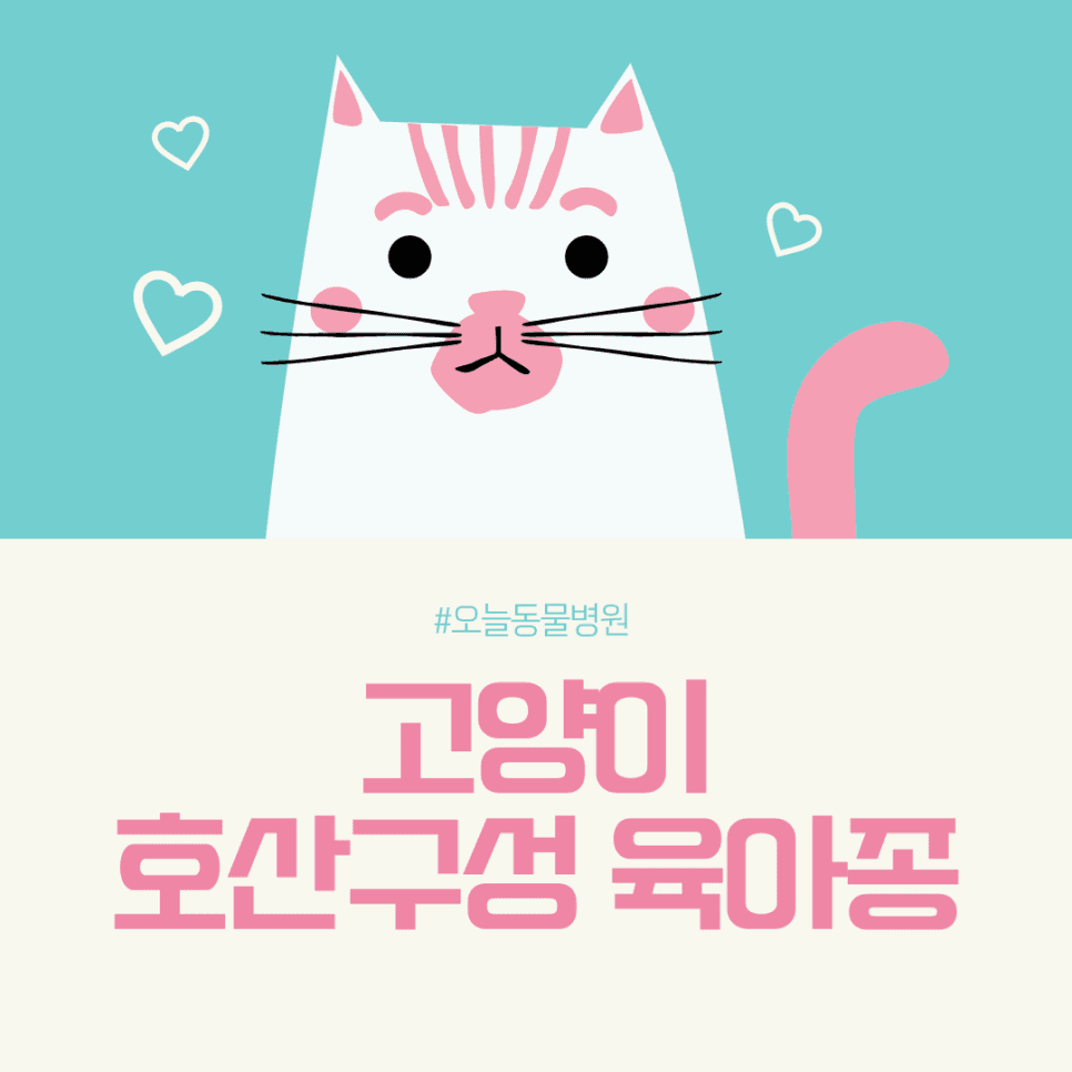 고양이 호산구성 육아종(EGC)
